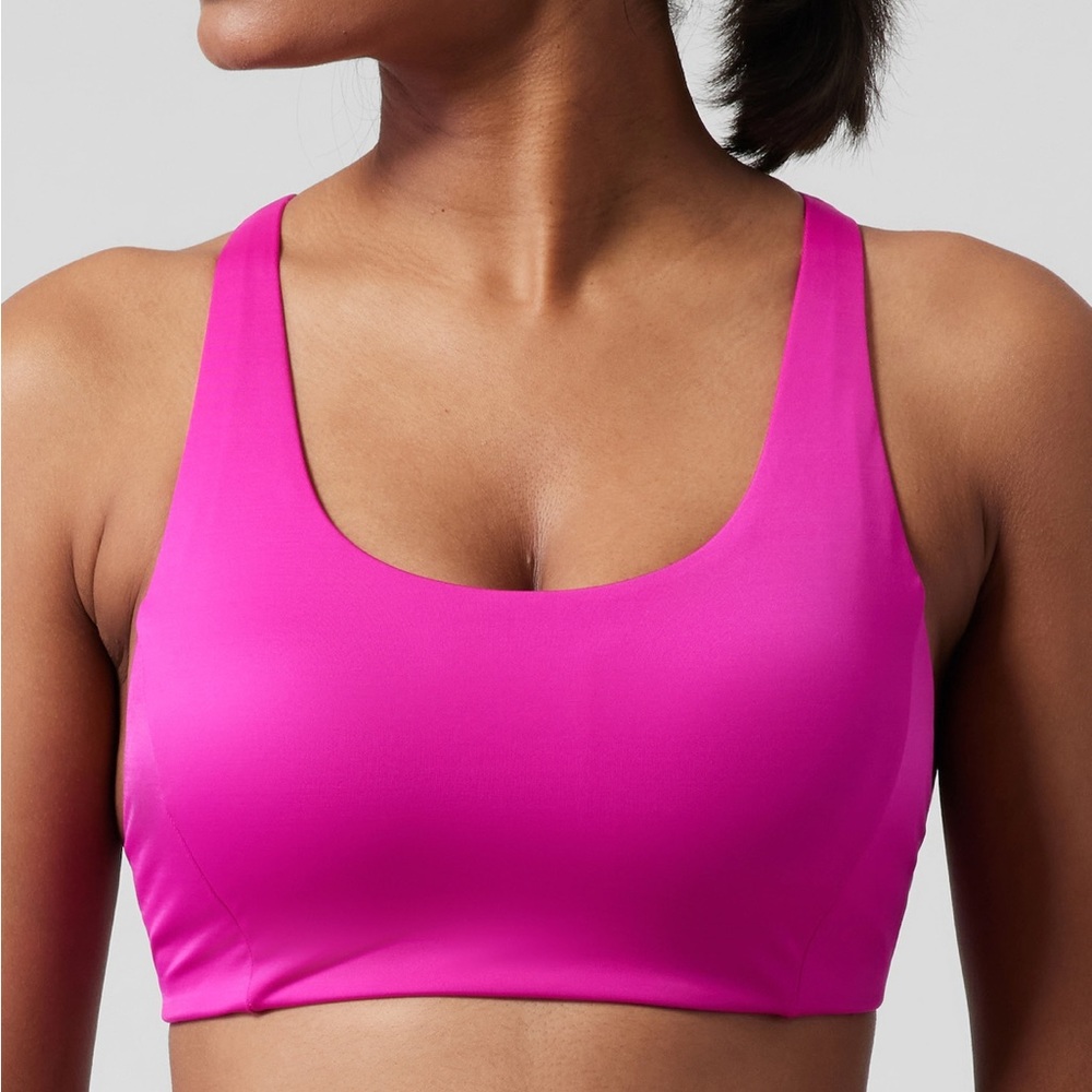 Athleta Pink Bikini Top